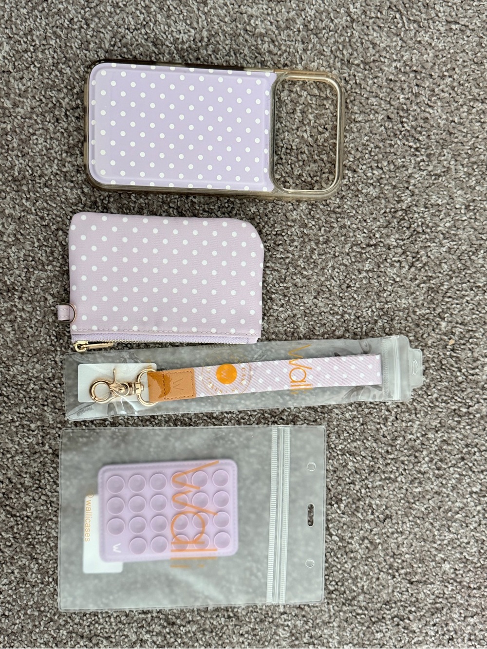 Wali Lilac Bubble Pop Phone Case